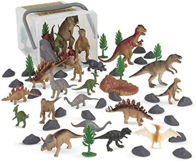 Terra by Battat – 60 Pcs Prehistoric World – Assorted Mini