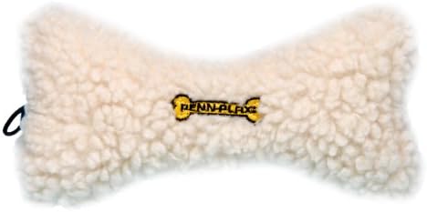 Penn-Plax Fleece Bone Pet Toy 9-Inch