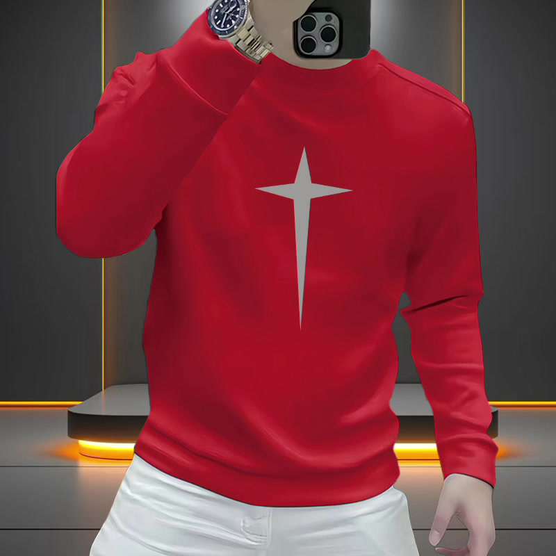 美式潮牌卫衣男士秋冬季