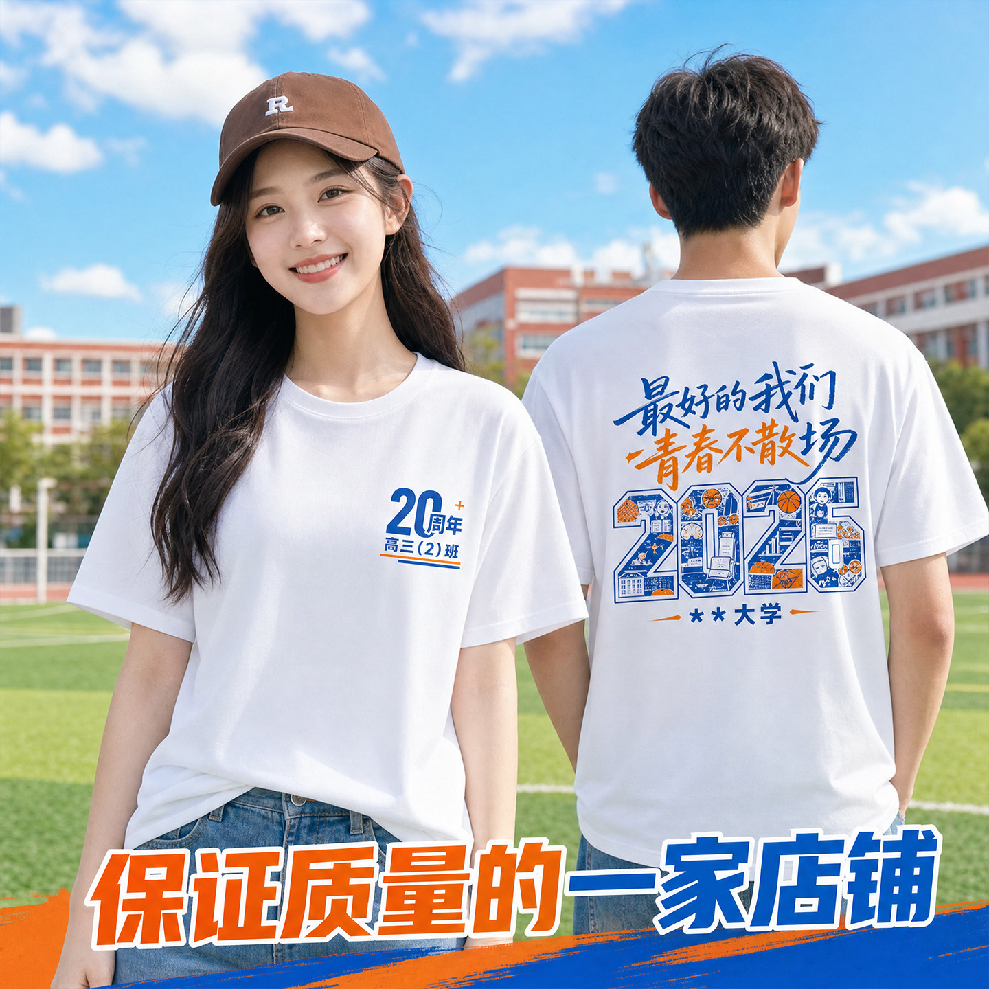 同学聚会T恤定制统一纪念文化衫