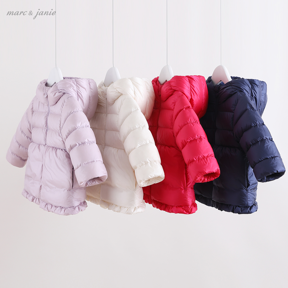 女童超轻保暖羽绒服外套