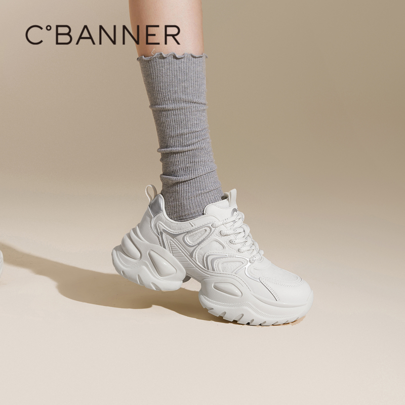 千百度厚底老爹鞋女款20