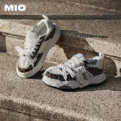 MIO米奥冬季 男女 增高厚底溶解板鞋 小众设计情侣鞋 潮流休闲鞋