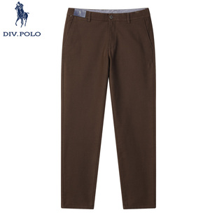 子MV02233D3 中腰2025秋商务休闲直筒长裤 DIV.POLO保罗男士 休闲裤