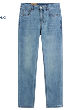 【舒适透气】DIVPOLO保罗牛仔裤男薄款2025夏新品长裤子MU03114D3