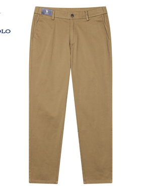 【精梳棉】DIVPOLO保罗休闲裤男松紧腰2025秋季商务长裤MV01933D3