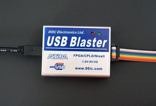 【公司实体】 USB Blaster下载线(CPLD FPGA开发工具)