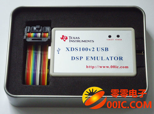 XDS100V2 USB2.0 DSP仿真器 支持TI系列DSP/ARM CCS4/5/6 WIN7/8