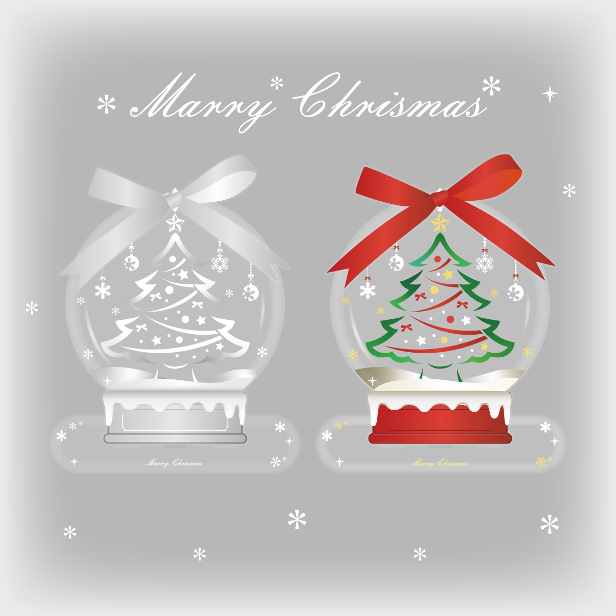 圣诞雪花球杯垫/小立牌谷美