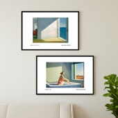 爱德华霍珀② 垃圾桶画派 霍普Edward 艺术海报 Hopper装 饰画美国