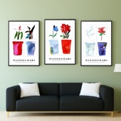 法国花盆系列 Gasiorowski 装 家居海报 饰画 Gerard 欧式 挂壁墙