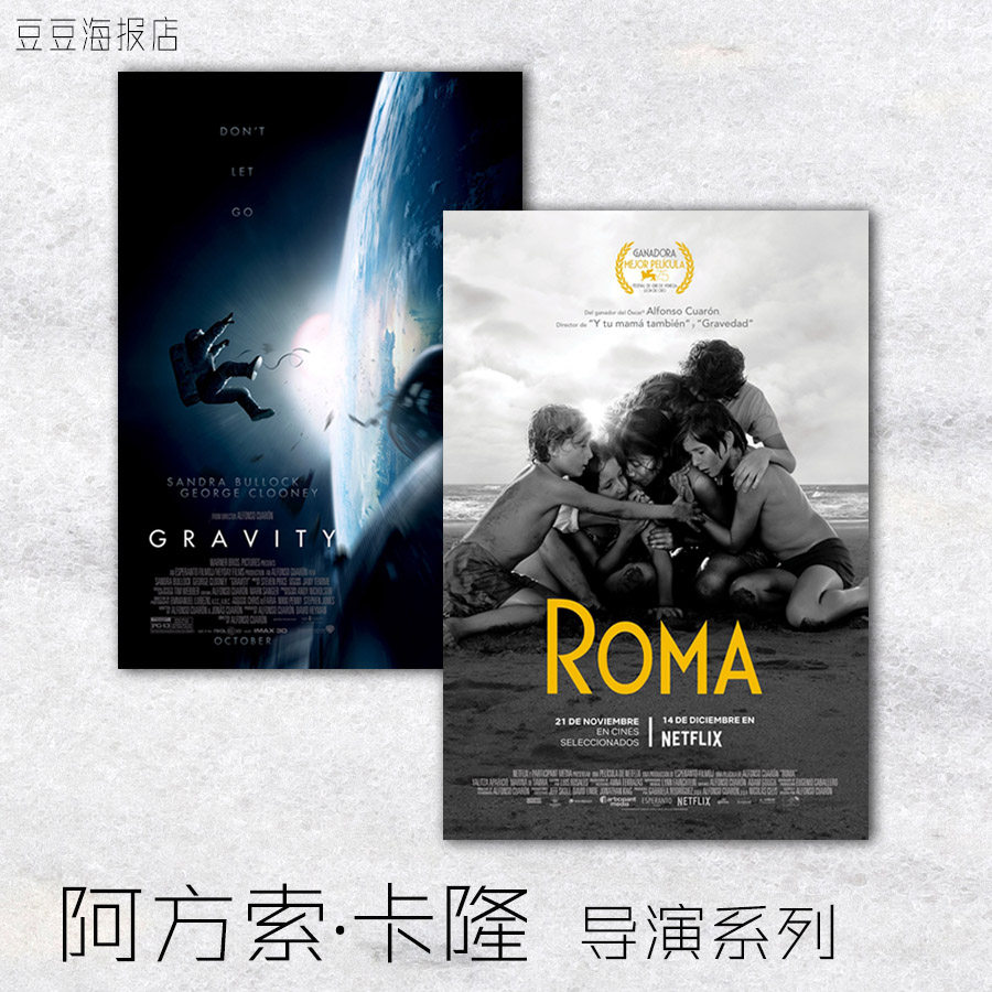电影海报 罗马 地心引力 人类之子 远大前程 小公主 阿方索导演画