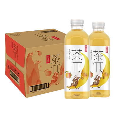 农夫山泉大瓶蜜桃乌龙茶茶饮料