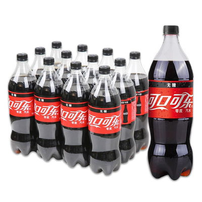 可乐果粒橙1.25l*12瓶整箱特价