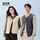 【林依轮预售】波司登男女情侣款马甲羽绒服背心休闲马夹内胆