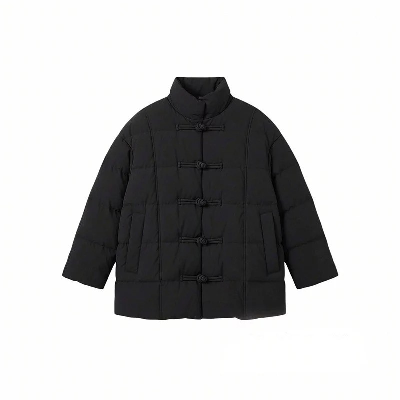 【鹅绒】波司登手工盘扣中式女羽绒服立领设计短款优雅外套冬保暖,女装/女士精品,羽绒服,淘宝优惠券,粉丝福利购,淘宝优惠卷