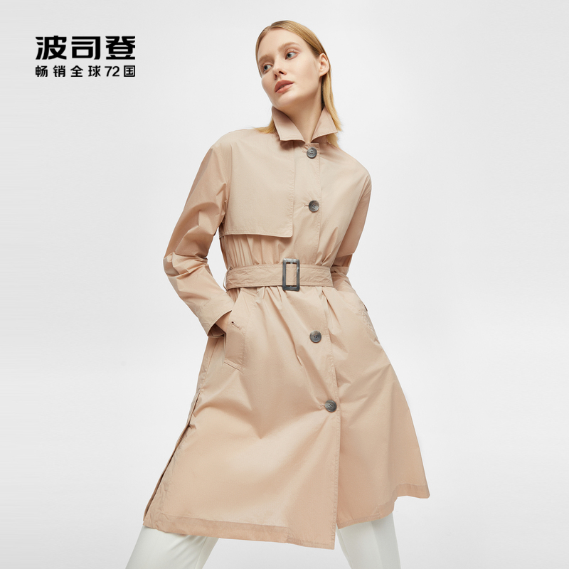 波司登通勤风衣防晒衣