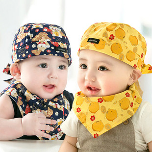 春秋6到12个月婴儿帽子秋季 8秋冬 1岁男宝宝海盗帽4秋天5男童7秋款