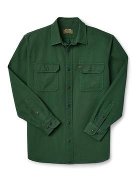 FILSON DUCKS UNLIMITED CHINO美式休闲时尚斜纹棉布长袖衬衫夏男