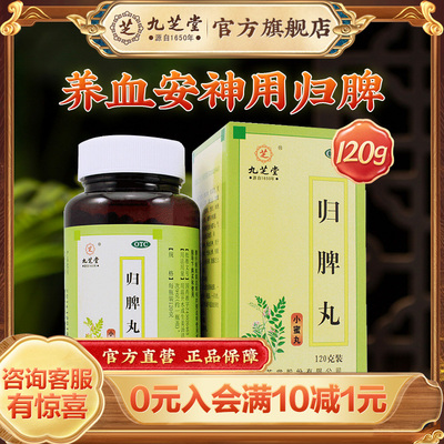 【九芝堂】归脾丸120g*1瓶/盒