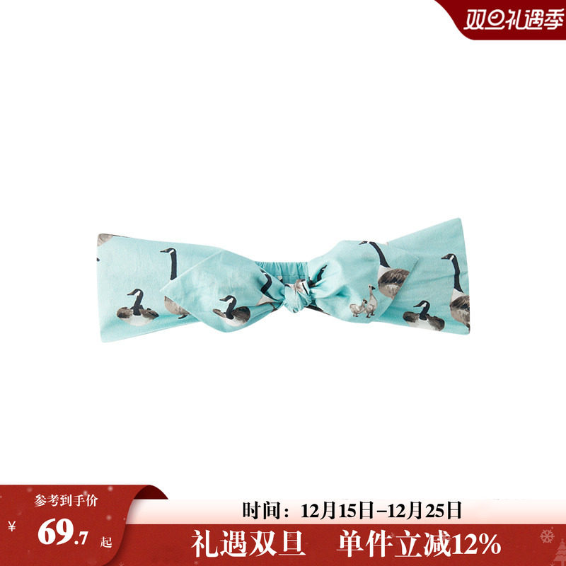 Milkbarn2025春夏新品婴儿发带新生儿头饰发箍宝宝发卡发