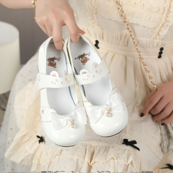 泡芙小熊酱甜美公主校园爆款