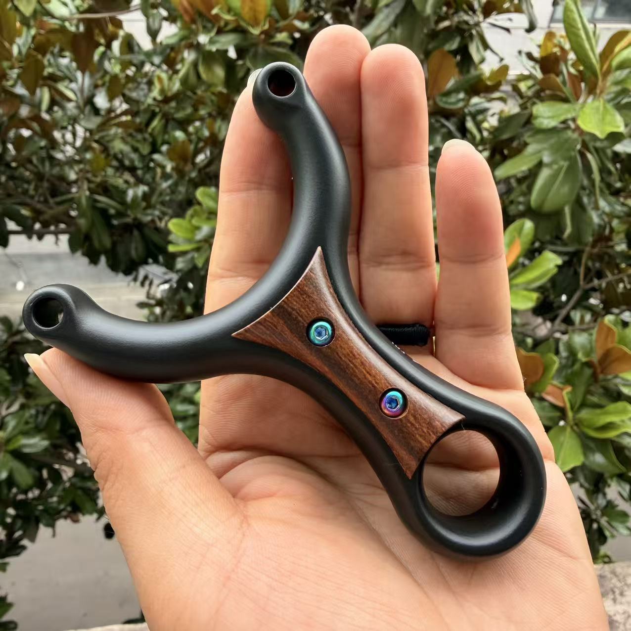 纵横扣指单卡加强型树脂ABS弹弓