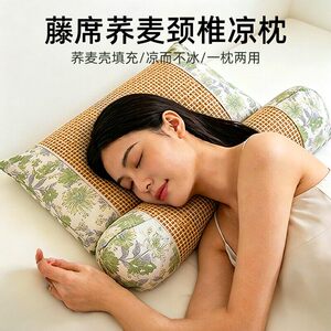 夏季荞麦枕头护颈椎助睡