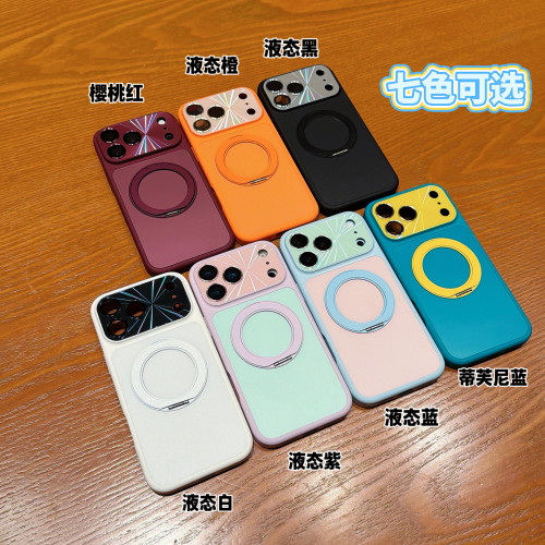 iPhone360°旋转支架大视窗壳