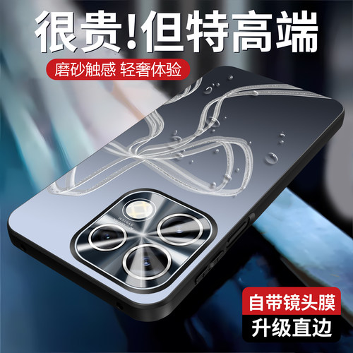 炫彩磨砂星光蝴蝶结适用于OPPOReno16手机壳新款15PRO自带镜头膜Reno15C全包防摔保护套14pro高级感男女外壳