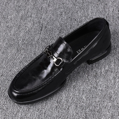 头层牛皮男士软底驾车豆豆鞋