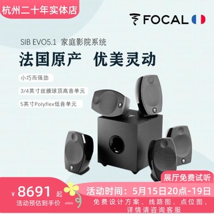 EVO5.1卫星音箱家庭影院音箱电影小卫星箱 Focal 劲浪SIB