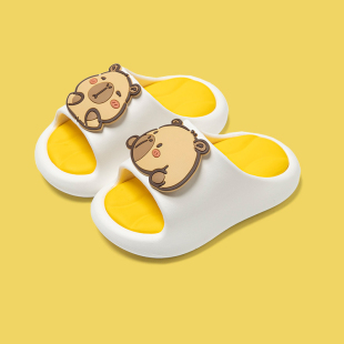 EVA卡皮巴拉儿童拖鞋女童男童防滑夏季新款室内家居女孩宝宝凉拖