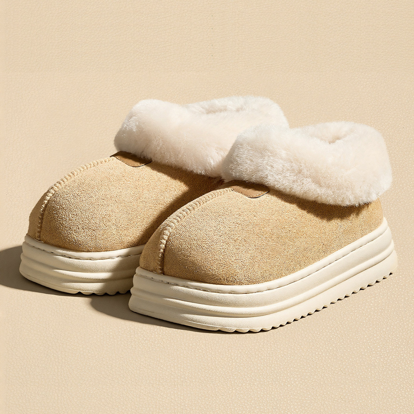 EVA大童棉拖鞋女童加绒加厚防滑冬季新款女孩雪地鞋学生棉鞋亲子