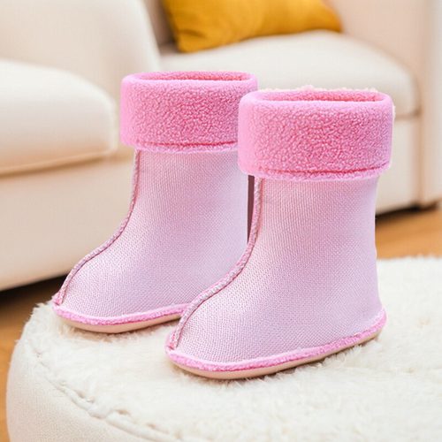 雨鞋内胆加绒棉套儿童