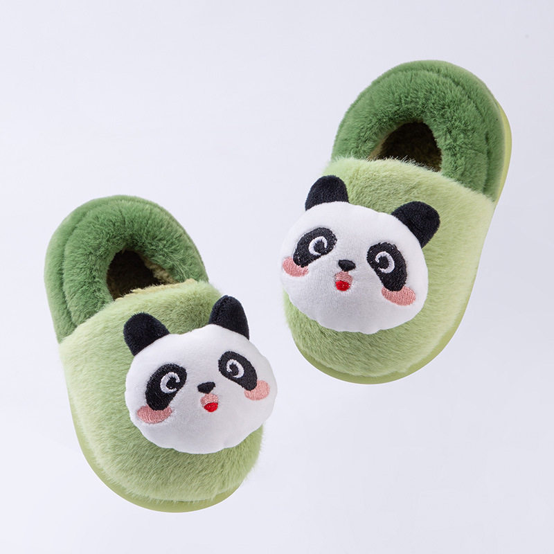 儿童包跟棉拖鞋女童男童防滑秋冬季新款室内男孩女孩幼儿宝宝棉鞋