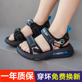 中大童男孩防滑凉拖夏款 男童凉鞋 儿童学生软底沙滩鞋 新款 2025夏季