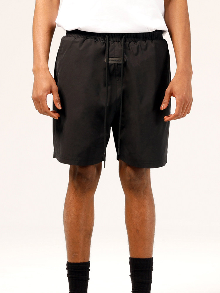 INNERSECT 캐주얼 반바지 속건성 INN2024 트렌디 브랜드 여름 신상품 남성용 솔리드 컬러 루즈 스포츠 바지