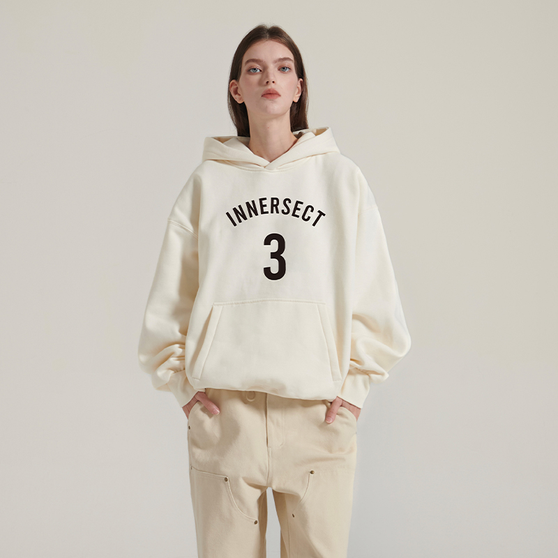 INNERSECT三生万物重磅连帽加绒卫衣潮牌宽松长袖上衣男女同款