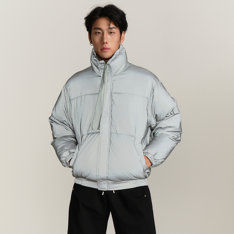 【秋冬上新】INNERSECT三生万物纯色基础款棉服男女同款棉衣外套