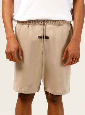 INNERSECT针织休闲宽松短裤夏季2024新款纯色系带美式街头裤子潮