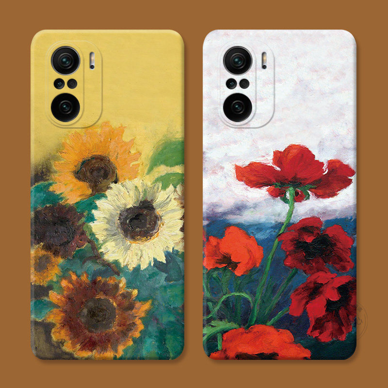 向日葵油画适用红米k80手机壳70e/60/50/40s/30/20pro+电竞至尊版文艺小清新复古女款软,3C数码配件,手机保护套/壳,淘宝优惠券,粉丝福利购,淘宝优惠卷