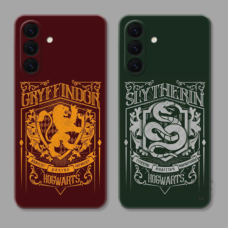 斯莱特林适用三星A56手机壳A73A72A71A70A55A54A53A52A36A35A34A33A26a25哈利波特格兰芬多简约个性创意女软