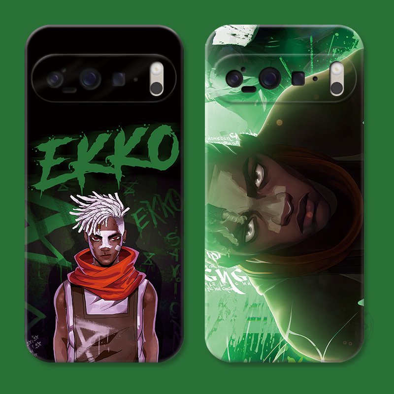 潮男艾克适用谷歌Pixel10手机壳9pro/8/7/6A双城之战XL男生英雄联盟个性创意女款耐脏软
