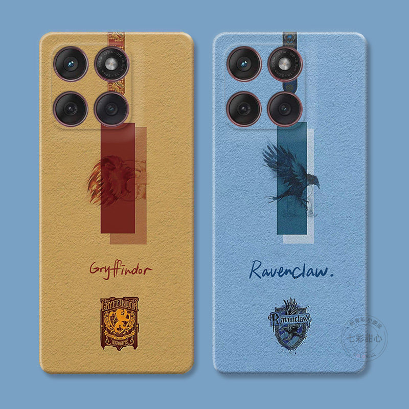 格兰芬多适用摩托罗拉edge60pro手机壳50/40/S30/G86G85G84G75G56G55G54拉文克劳个性文艺哈利波特简约男女款