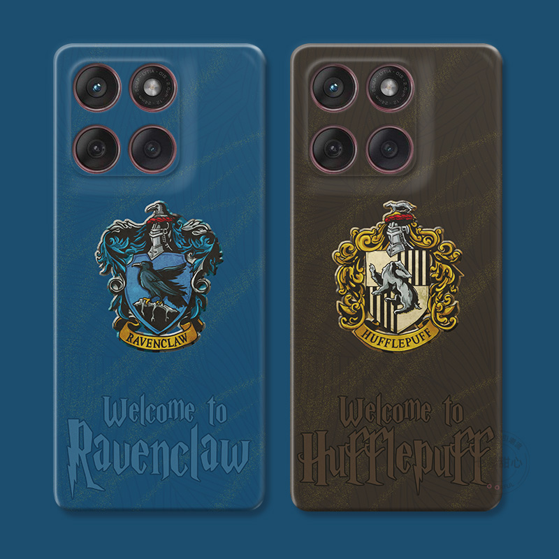 鹰院獾院适用摩托罗拉edge60pro手机壳50/40/S30/G86G85G84G75G56G55G54哈利波特个性赫奇帕奇男生创意女款软