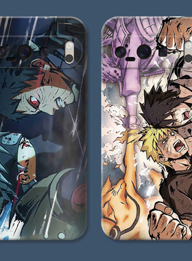 鸣人佐助适用谷歌Pixel10手机壳9pro/8/7/6A卡卡西XL火影忍者复古卡通动漫男生女款软