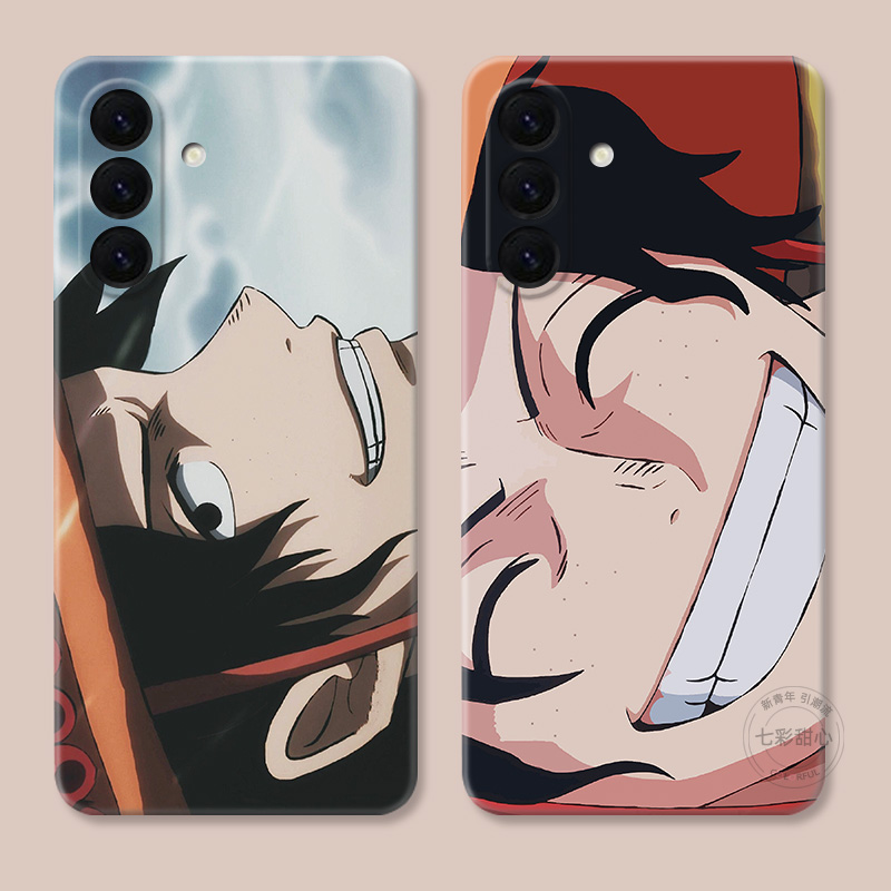 个性艾斯适用三星A56手机壳A73A72A71A70A55A54A53A52A36A35A34A33A26a25A16动漫日系可爱男生海贼王女款软