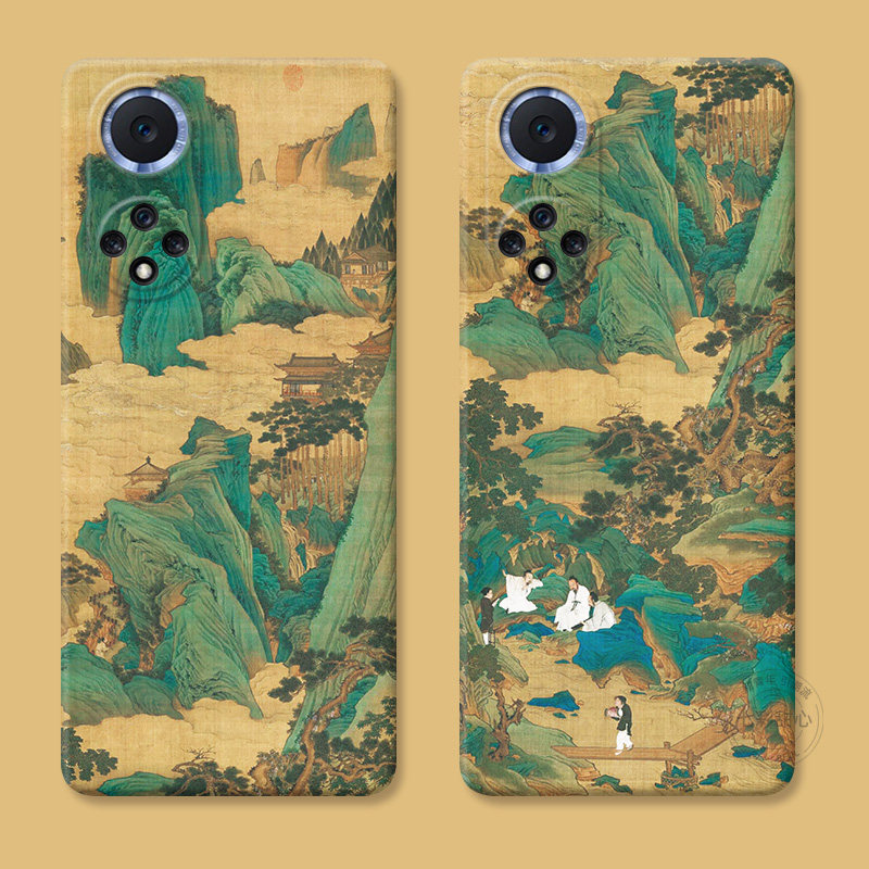 文艺新中式适用华为nova10手机壳12/11ultra复古9中国风8se活力版7pro国画6/5z/4e/3i/2splus女款防摔软,3C数码配件,手机保护套/壳,淘宝优惠券,粉丝福利购,淘宝优惠卷