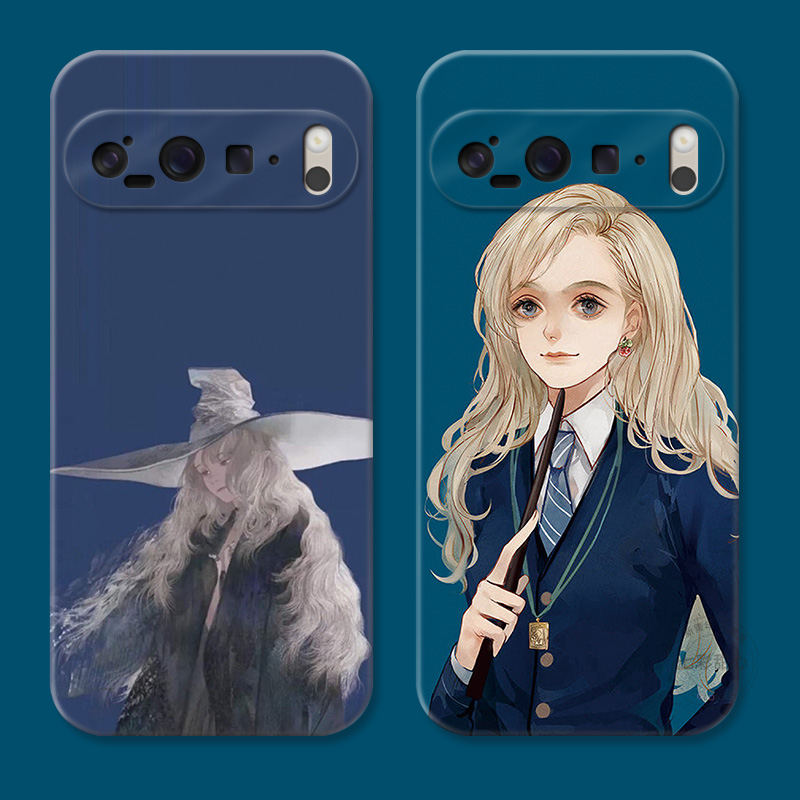 可爱卢娜适用谷歌Pixel10手机壳9pro/8/7/6A哈利波特XL女款简约个性软